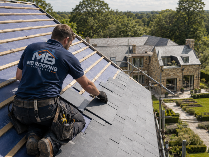 Pitched Roof Replacements carried out by MB Roofing Specialists in Kent