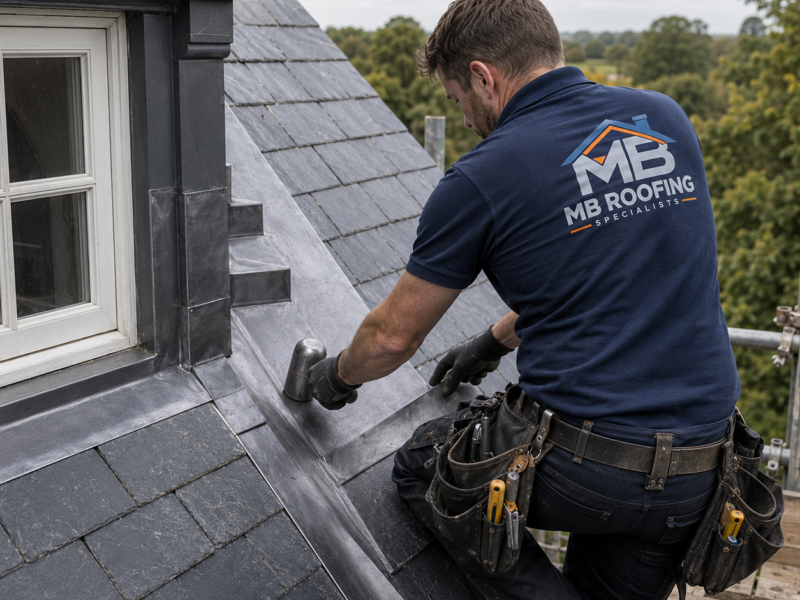 Lead Work carried out by MB Roofing Specialists in Kent